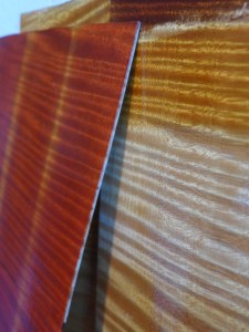 Lackproben auf Brettli