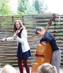 Laura Schuler und Lisa Hoppe am 29.07.2015