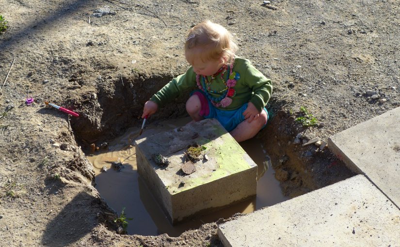Baustellenspielplatz